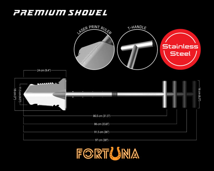 Зображення - Лопата Nokta Makro - Premium Shovel