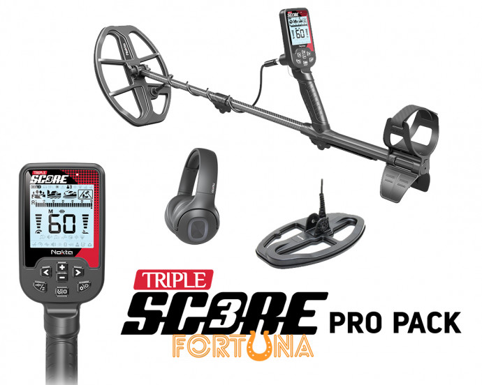 Металошукач Nokta Triple Score PRO PACK