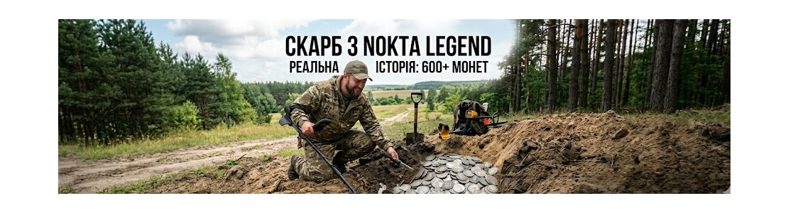 Зображення - Як правильні налаштування Nokta Legend допомогли знайти скарб на вибитому місці