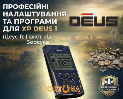 Зображення - XP Deus 1 (Деус 1): Професійні налаштування та Програми