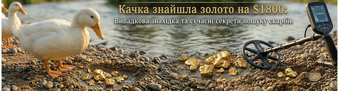 Зображення - Від золотої качки до сучасних технологій: як і де шукати золото металошукачем