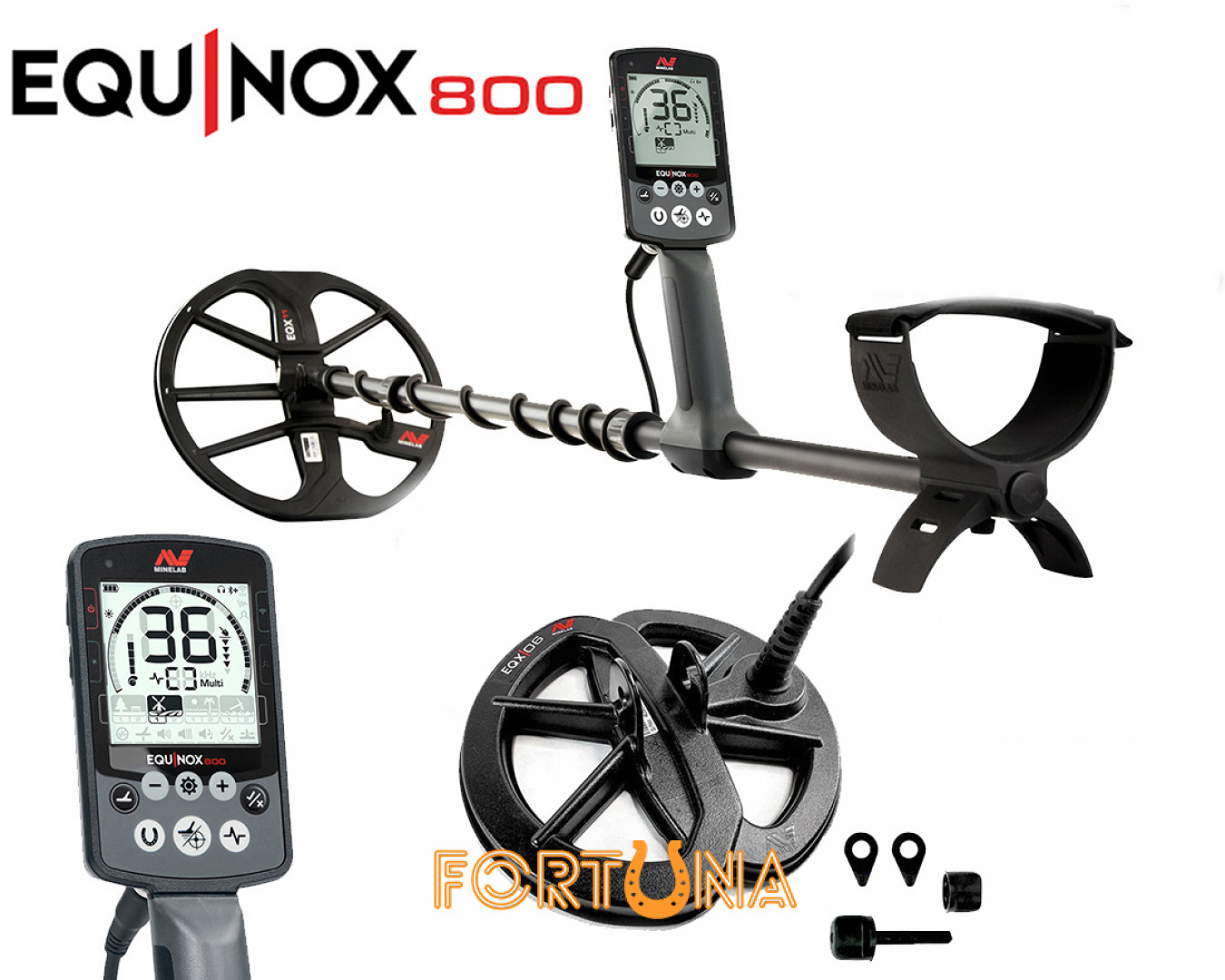 Minelab Equinox 800 — мультичастотний металошукач для пошуку