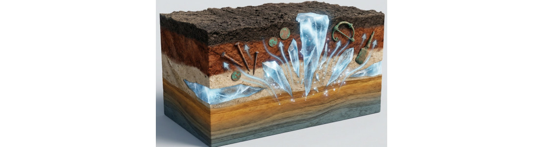 Зображення - Как мороз поднимает монети:условия в почве и где это работает лучше всего.