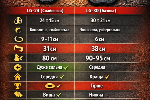 Зображення - Снайперка против базы: LG-24 vs LG-30 на Nokta Legend — честное сравнение с глубин