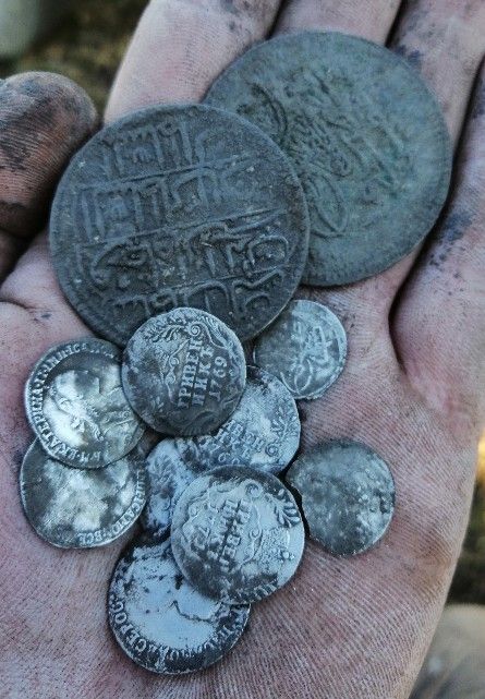 чистка монет после копа