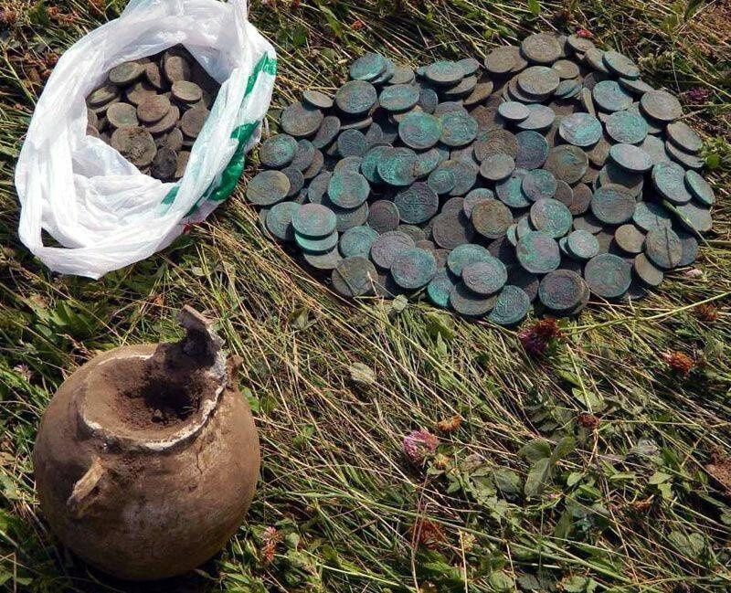 почистить старинные монеты