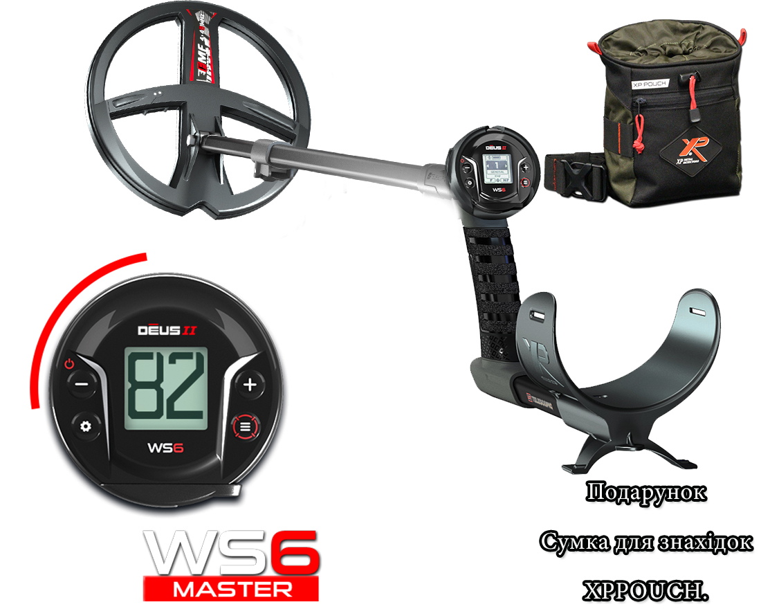 ロス様② XP Deus 2 22 FMF WS6 MASTER: ціна, технічні характеристики